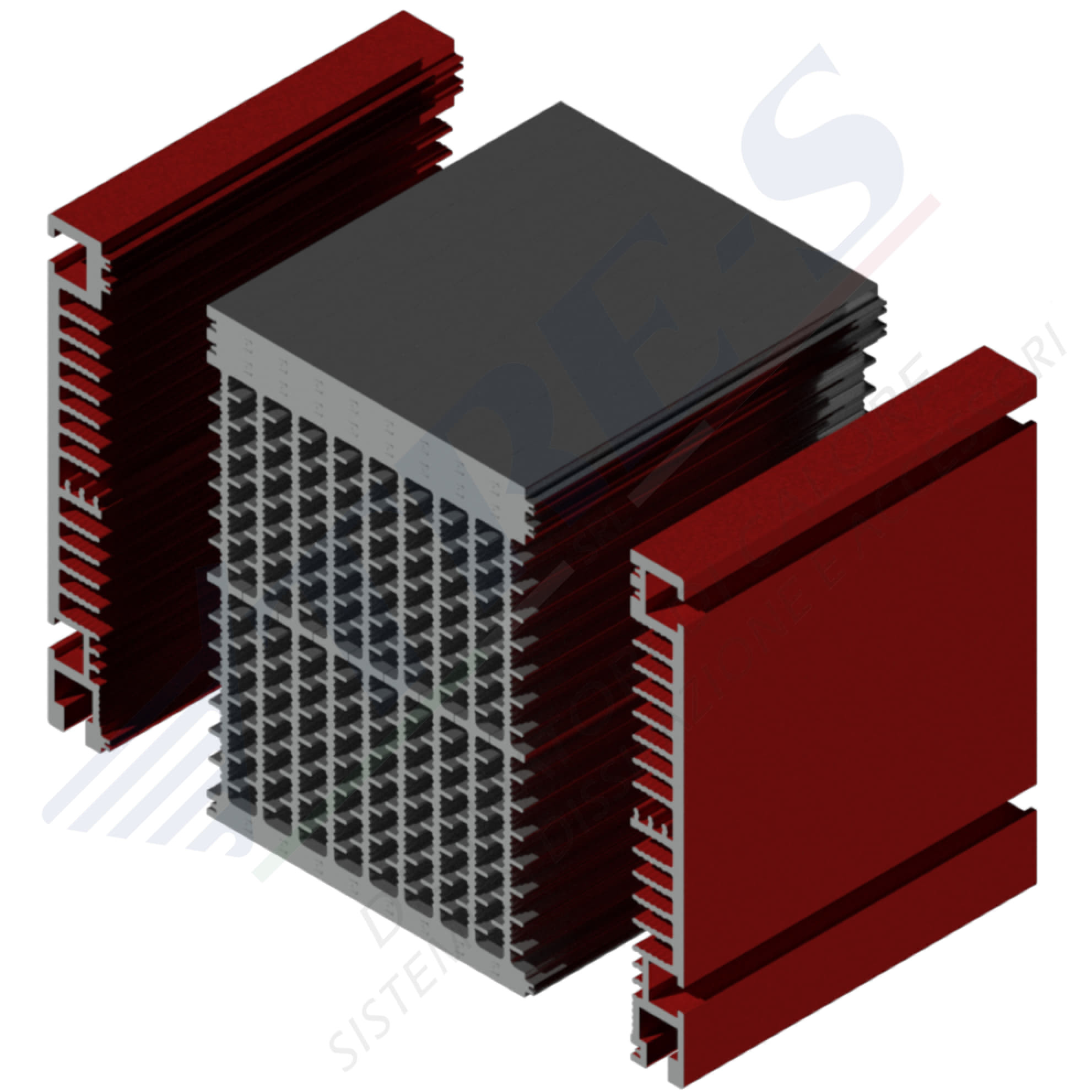 Heat Sinks PRI1046AB