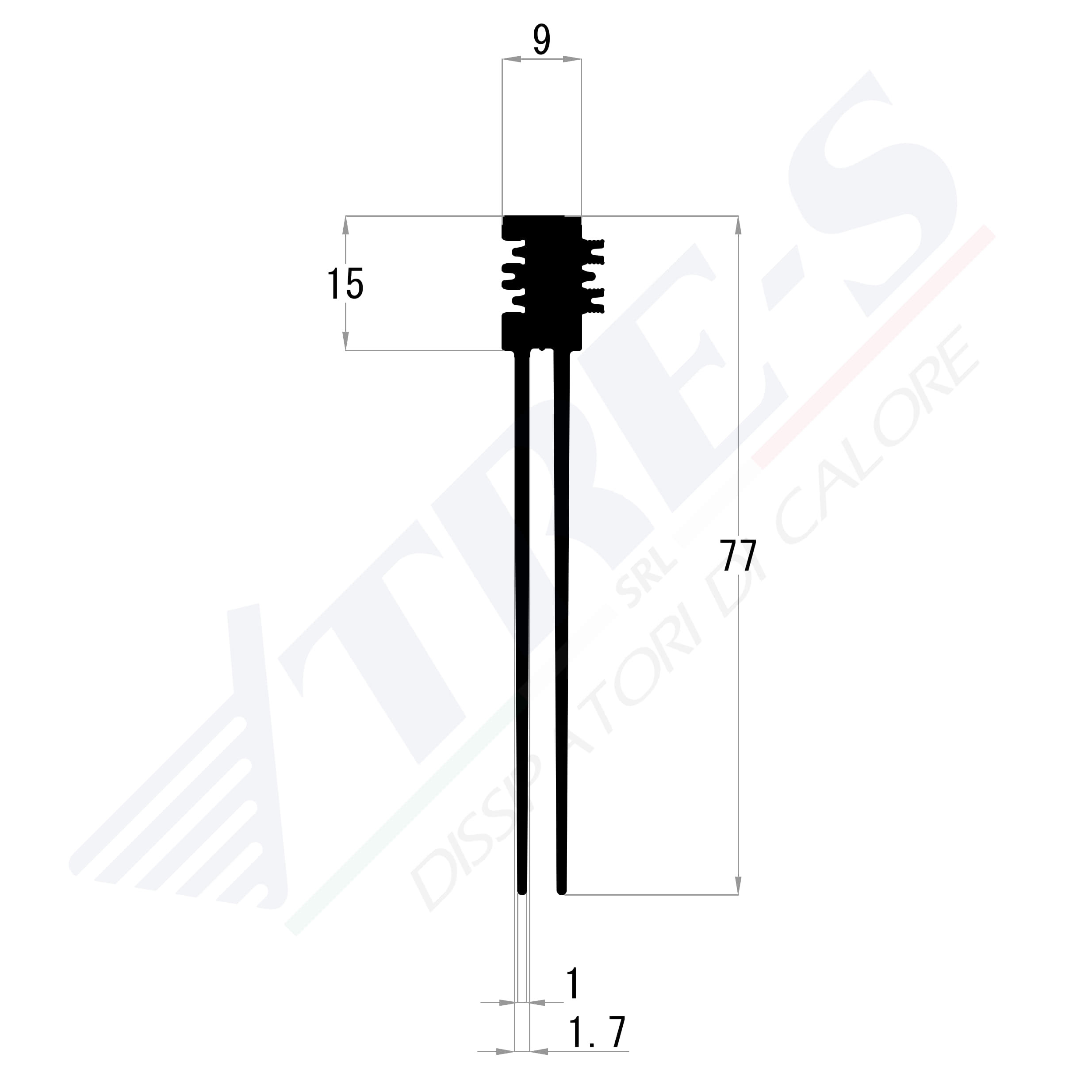 Heat Sinks PRI1050