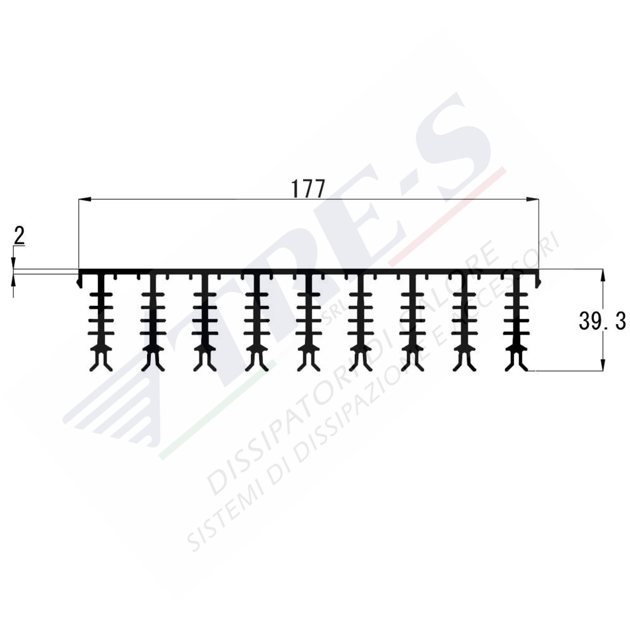 PRO1231 - Dual-profile heatsinks